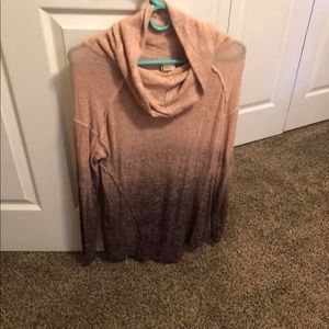 Cowl neck sweater